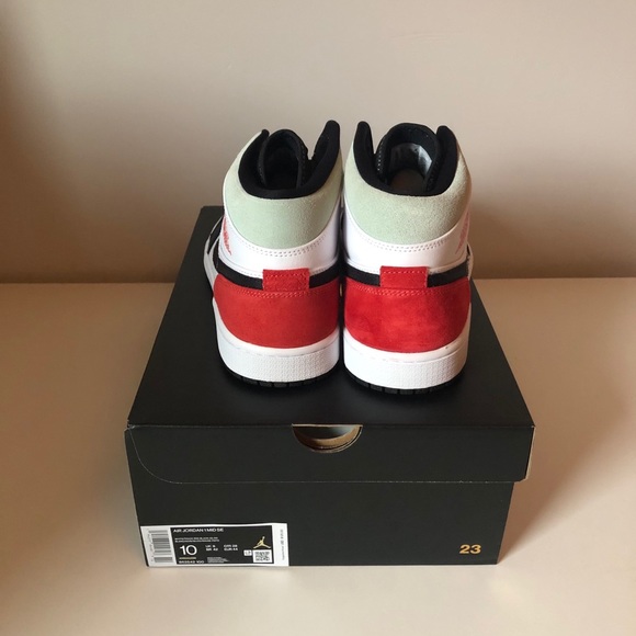 Jordan 1 Mid SE Union Black Toe - Picture 3 of 7